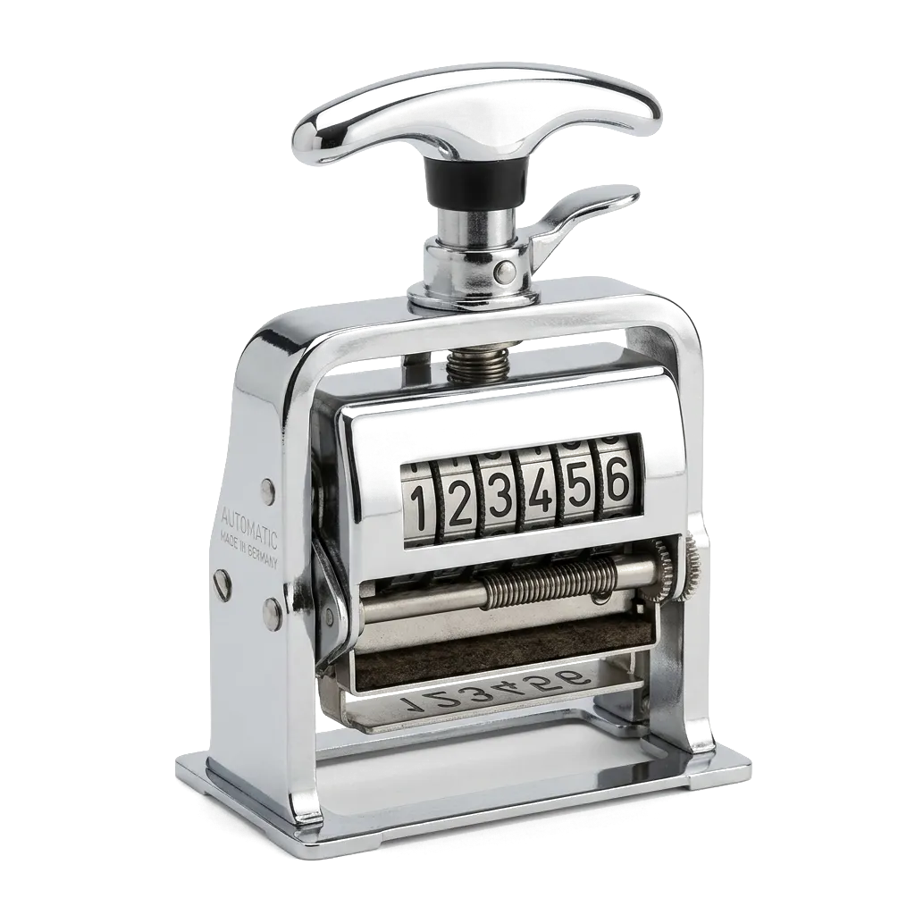 Numerador Sequencial 6D